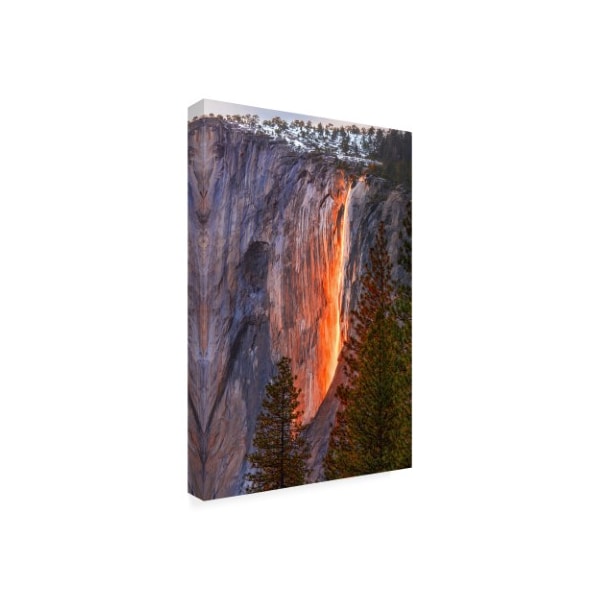 John Gavrilis 'Horsetail Fall' Canvas Art,30x47